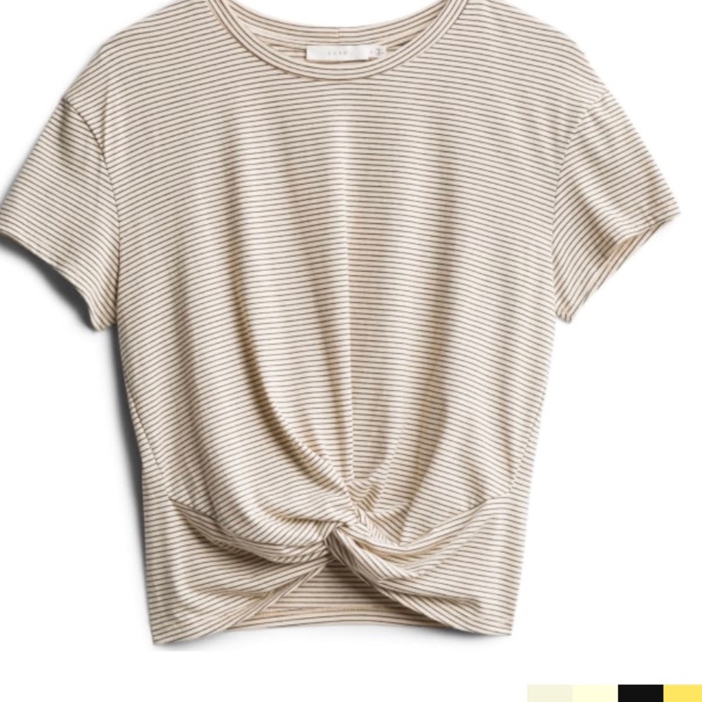 Crop knot top
